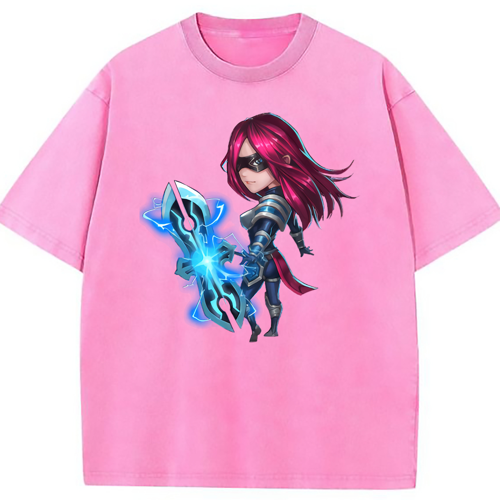 （画像用） リーグ・オブ・レジェンド League of Legends LOL 綿100% ヴィンテージ風 半袖Tシャツ（フロントプリント）